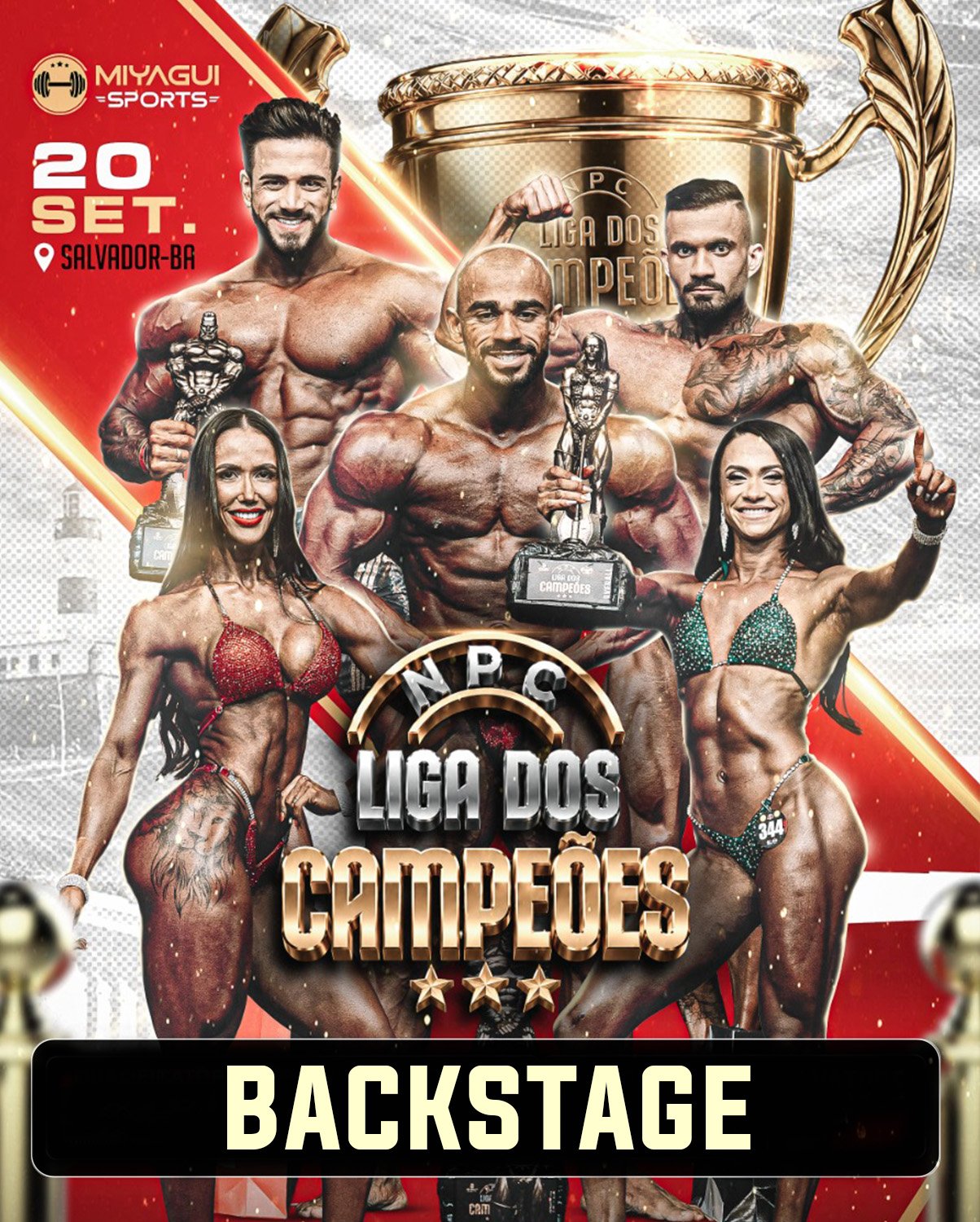 BACKSTAGE - LIGA DOS CAMPEÕES 2026