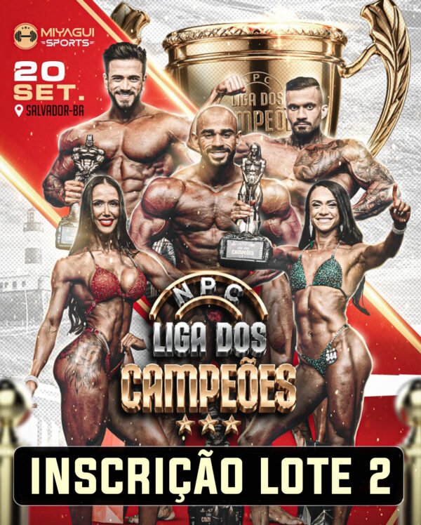 INSCRIÇÃO - LIGA DOS CAMPEÕES 2026 (LOTE 2)